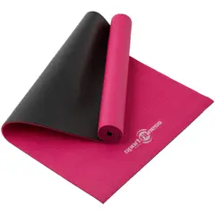 SPORT FITNESS - Colchoneta Mat De Yoga Doble Faz Rosada Sportfitness