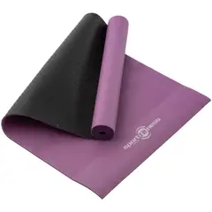 SPORTFITNESS - Colchoneta Mat De Yoga Doble Faz Morada