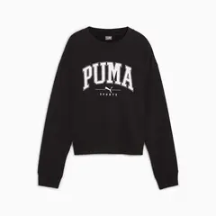 PUMA - BUZO MUJER SQUAD CREW TR 682493-01