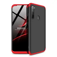 GENERICO - Funda Carcasa Estuche Protector Para Redmi note 8 Rojo Negro