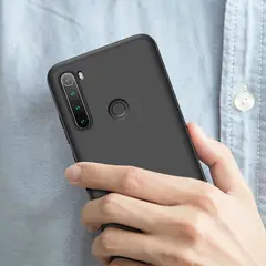 GENERICO - Funda Carcasa Estuche Protector Para Redmi note 8 Negro