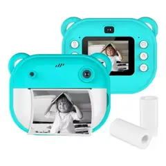 GENERICO - Camara De Impresión Instantanea 24MP Termica Verde