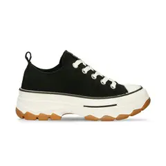 NORTH STAR - Tenis Para Mujer Negro Isla Hare Canvas