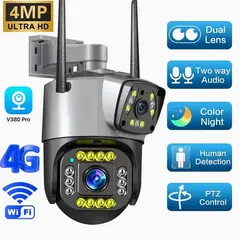 XALTA - Camara IP Seguridad Doble Lente APP V380Pro