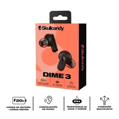 SKULLCANDY - AUDIFONOS DIME 3 NEGRO
