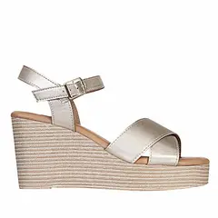 FRATTINI - Plataforma de Mujer marca en Color DORADO  SAND3T9096-1.