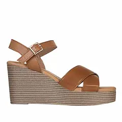 FRATTINI - Plataforma de Mujer marca en Color CAFE  SAND3T9096-1