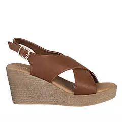 FRATTINI - Plataforma de Mujer marca en Color CAFE  SANDH3T9093-6
