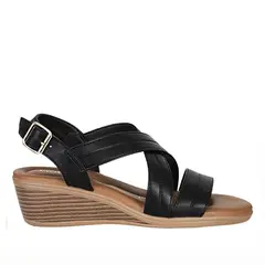FRATTINI - Plataforma de Mujer marca en Color NEGRO  SANDH3T9282-2