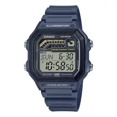 CASIO - Reloj WS-1600H-2A Diseño Deportivo