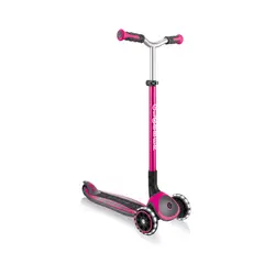 GLOBBER - PATINETA PARA NIÑAS DE 4 A 14 AÑOS - LUCES LED - PLEGABLE