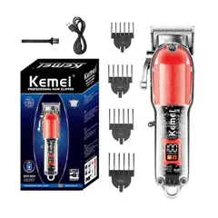 KEMEI - Maquina Cortadora De Cabello KM 246 Profesional Air Clipper