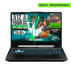 ASUS - TUF Gaming 15.6” 144Hz AMD Ryzen 7 7445HS RTX 3050 16GB RAM 512GB SSD