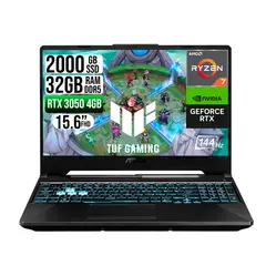 ASUS - Portátil TUF Gaming Ryzen 7 7445HS 32GB RAM 2TB SSD RTX 3050 15.6” FHD 144Hz
