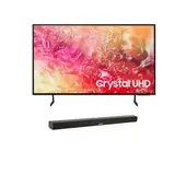 SAMSUNG - Televisor 75 Pulgadas DU7000 + Barra Aiwa AWSBH1