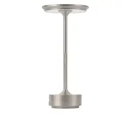 INNOVA - Lampara Led De Mesa Elegante Tactil 3 Metalica Recargable