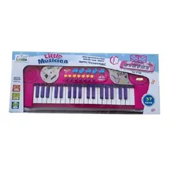 GENERICO - PIANO MUSICAL PEQUEÑO COLOR ROSADO
