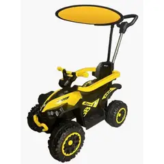 EBABY - Carro Cuatrimoto Para Niños Musical Luces Bluetooth Usb Guía