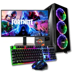 AMD - TORRE GAMER RYZEN 7 5700G/ 16GB RAM /1TB SSD/ BOARD A520M/ MONITOR 22" FHD LED