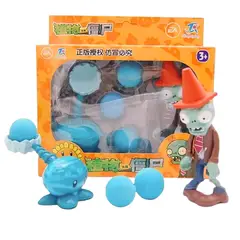 GENERICO - Figuras Plantas Vs Zombies Melon Azul