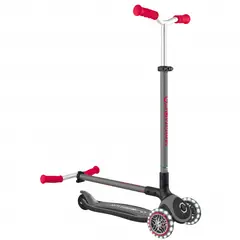 GLOBBER - PATINETA PARA NIÑOS DE 4 A 14 AÑOS - LUCES LED - PLEGABLE