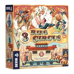 DEVIR - Juego De Mesa 3 Ring Circus Para Niños Adultos