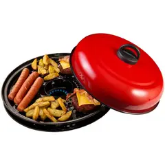 SUECO - Asador Asatodo para Estufa a Gas Rojo