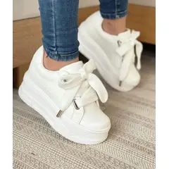 EVEGONZ - Zapato Urbano Casual Blanco Calzado de Moda