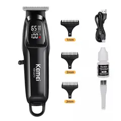 KEMEI - Maquina Patillera Recortadora De Cabello Original KM-2273