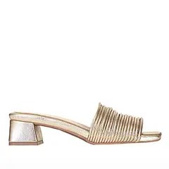 FRATTINI - Sandalia tacon de Mujer marca en Color DORADO / SAND.1390