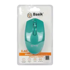 BASIK TECH - Mouse Inalambrico Bskt2 Verde