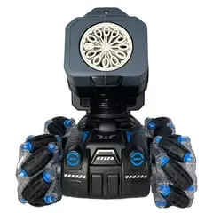 GENERICO - Carro Control Remoto juguete Cañón Lanza Burbujas Con Luz led