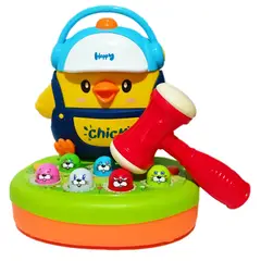 GENERICO - Juego De Mesa Golpea Al Topo Diseño Pollo Chick Para Niños