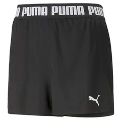 PUMA - Short Deportivo Train All Marca Original Negro Mujer