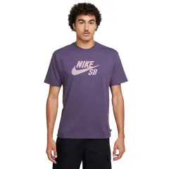 NIKE - Camiseta Action Sports Tee Logo Hbr-Morado