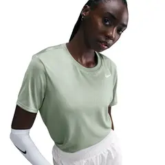 NIKE - Camiseta Dri Fit Rlgd Mujer-Verde