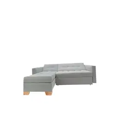 GENERICO - Sofa Cama sala Inzumo gris multifuncional con baul