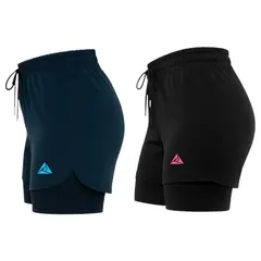 RIPPLE FT - Combo x2 Pantalonetas con Licra Corta Mujer GYM