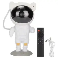 GENERICO - Astronauta proyector de Luz galaxia con Bluetooth