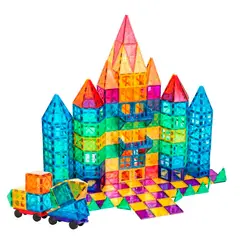 ENFANT'ASY - Bloques Fichas Magnéticas Juguete Construcción Niños 100pcs