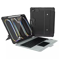 NILLKIN - Estuche y Teclado Compatible con iPad Pro 13 (2024) Backlit