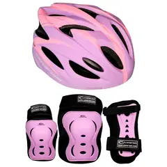 CANARIAM - Combo Kit Protección C2+Casco Nova Lila Talla XS