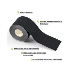 GENERICO - Rollo De Cinta Kinesiologica Neuromuscular Kinesiotape