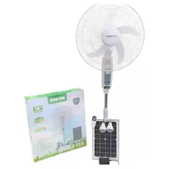 GENERICO - Ventilador Con Panel Solar