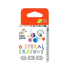 ECO - Set Crayones En Espiral Por 6 Unidades Para Niños Niñas