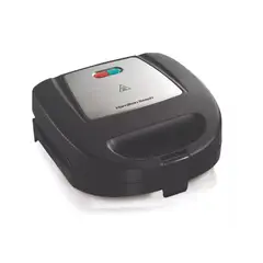HAMILTON BEACH - Sanduchera Negra Hb - 25430