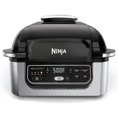 NINJA - Parrilla eléctrica 5 en 1 Foodi AG301 Freír asar hornear