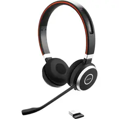 JABRA - Auriculares Evolve 65 MS, Bluetooth, cancelación ruido