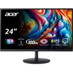 ACER - Monitor de computadora con Soporte y Altavoces incorporados