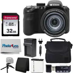 KODAK - Cámara Digital PIXPRO AZ425 con Accesorios y 32GB